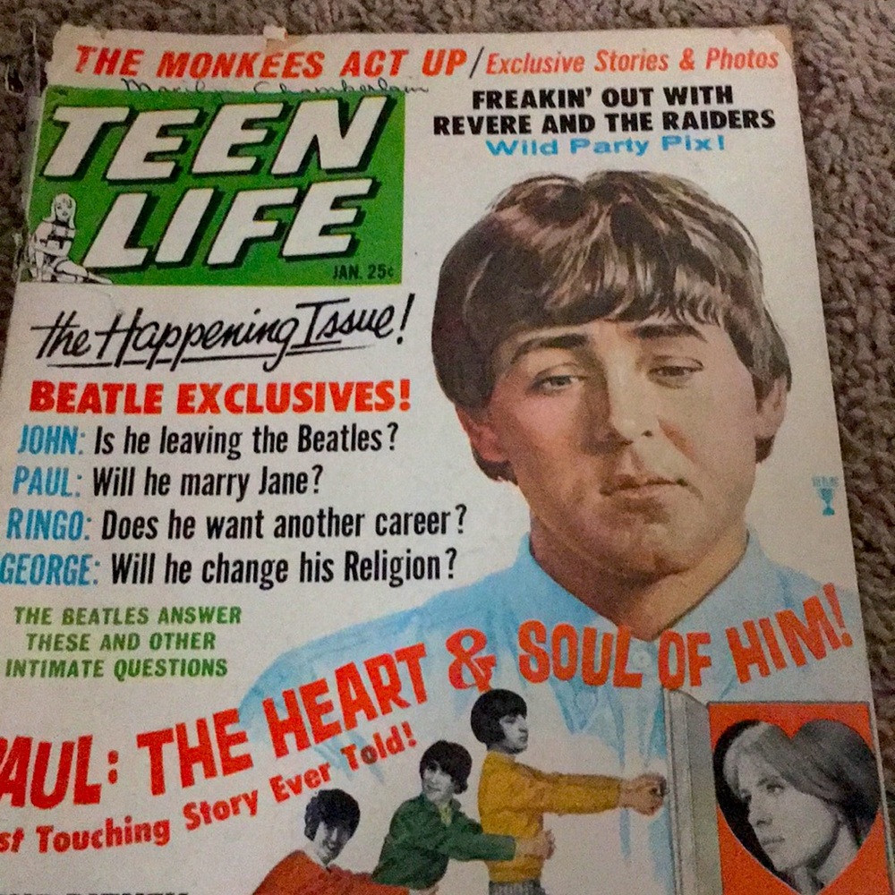 1960s Beatles magazines